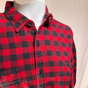 J. CREW MENS 100% COTTON FLANNEL SLIM FIT (XL)